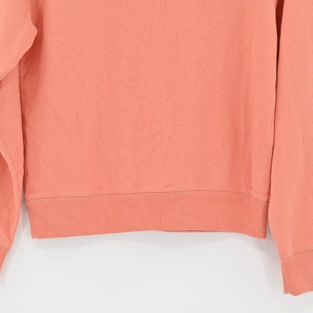 EVERLANE Womens Coral Orange Crewneck Sweatshirt Athleisure Loungewear Size XS - Picture 7 of 8